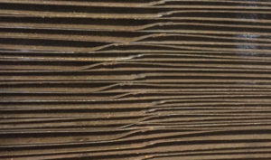 closeup view of a stack of flat cans